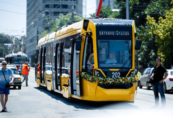 Презентация трамвая немецкой фирмы Stadler